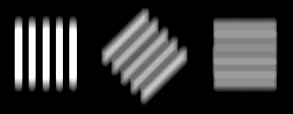 Изменение разрешающей способности в зависимости от направления штрихов